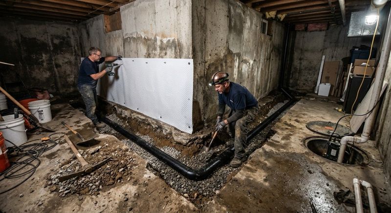 Basement Concrete Installation in Odessa, FL