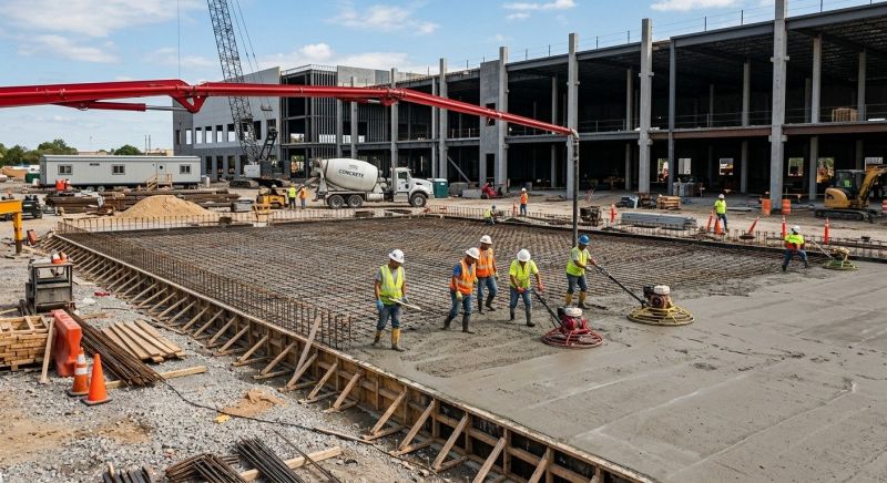 Commercial Slab Construction in Safety Harbor, FL