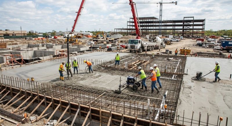 Commercial Slab Installation in Tarpon Springs, FL