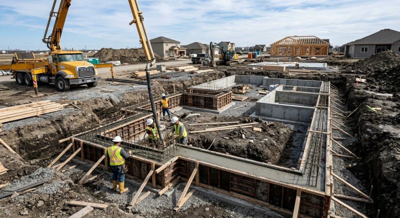 Concrete Foundation Installation in Hernando County, FL