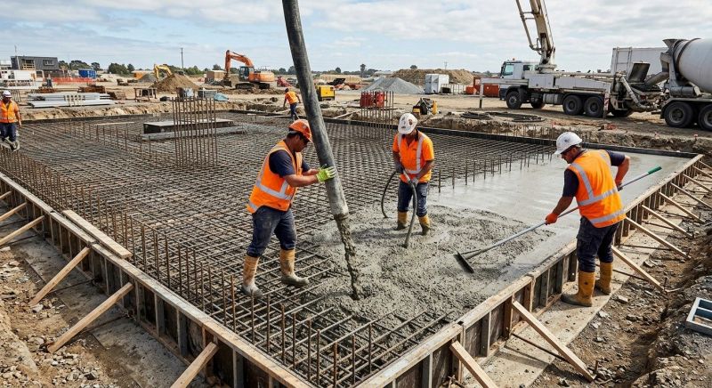 Foundation Wall Pouring in Palm Harbor, FL