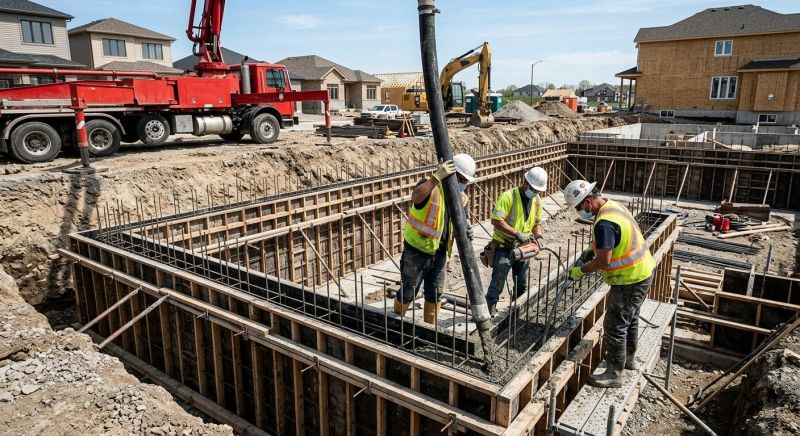 Foundation Wall Pouring in Pasco County, FL