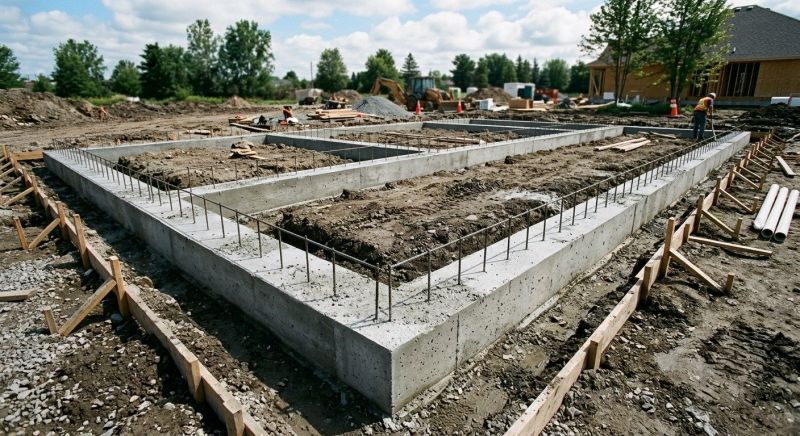 House Footing Construction in New Port Richey, FL